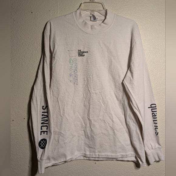 Port and company White Long Sleeve Shirt size large - Picture 1 of 16